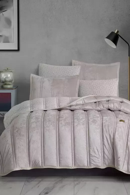 ELART COMFORT SET FANCY EKRU ÇİFT KİŞİLİK
