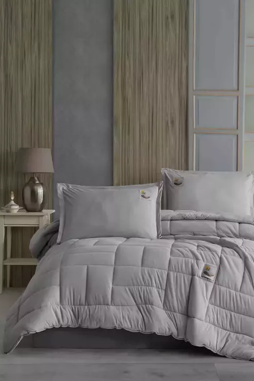 ELART COMFORT SET JOYFUL GRİ ÇİFT KİŞİLİK