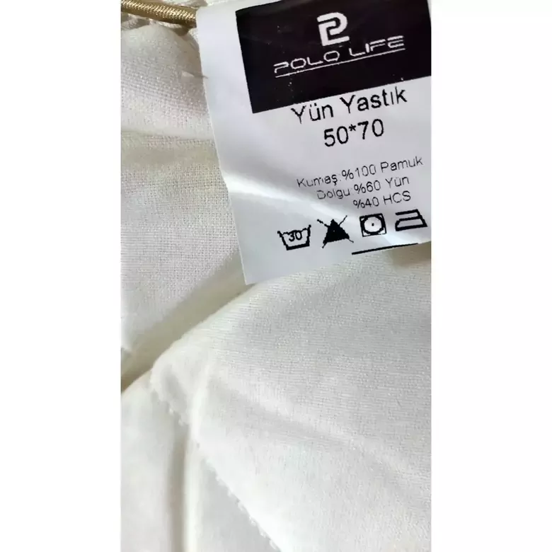 LÖKÇE POLOLİFE YÜN YASTIK