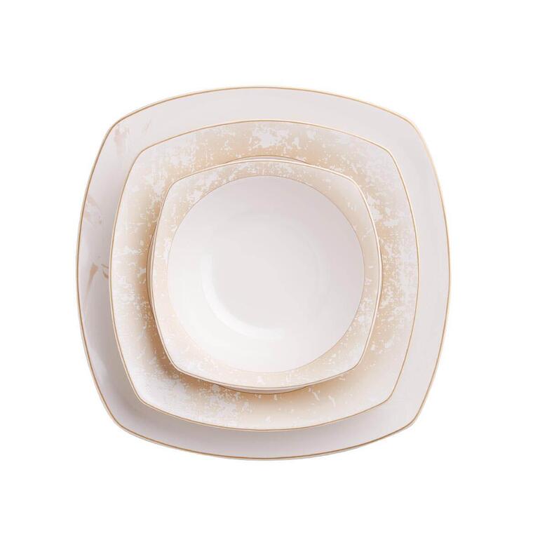 KORKMAZ A8128 MONA COLL. 60P YEMEK TAKIMI (KARE)