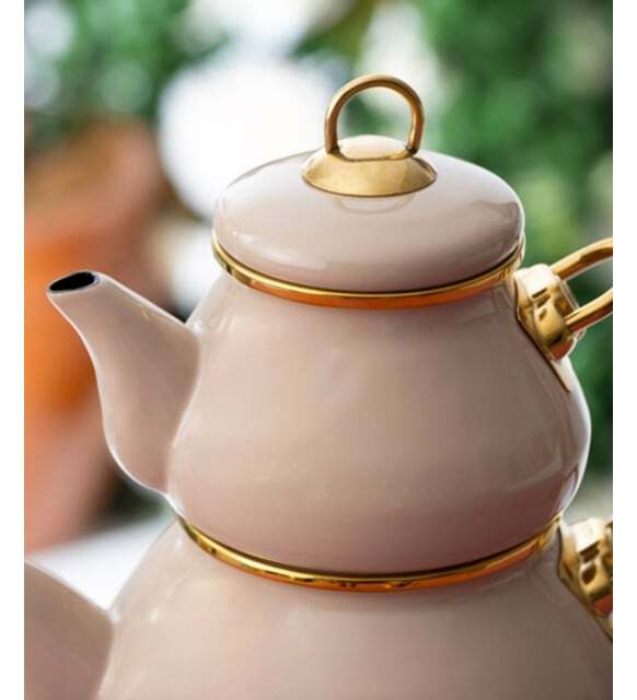ACAR 12363 QUALİTA POLY EMAYE ÇAYDANLIK TOPRAK