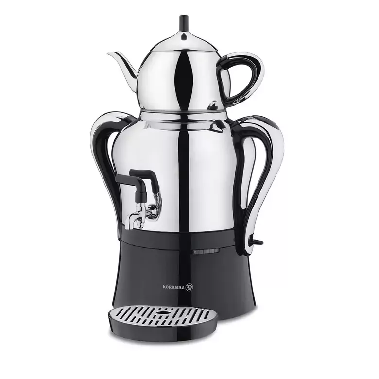 KORKMAZ A842 ÇAYKOLİK-2 SEMAVER İNOX