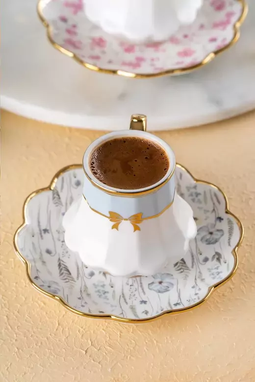 ACAR 196 SİENA 6LI KAHVE FİNCAN TKM