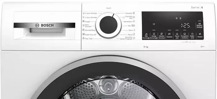 BOSCH WQG241A0TR 9 KG ÇAMAŞIR KURUTMA MAKİNESİ