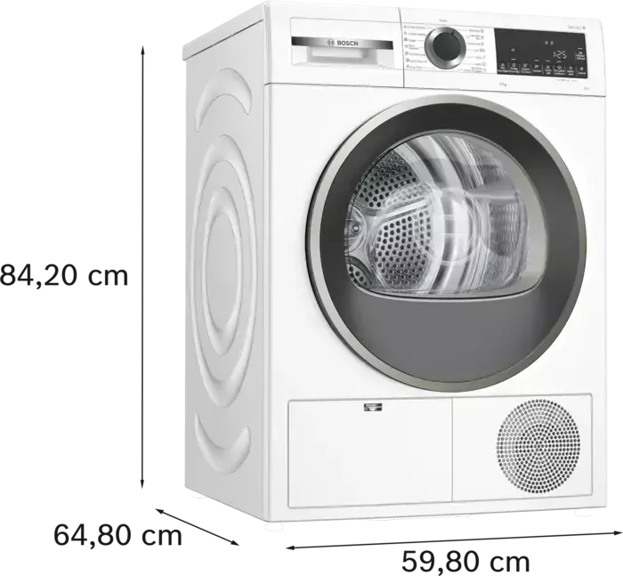 BOSCH WQG241A0TR 9 KG ÇAMAŞIR KURUTMA MAKİNESİ