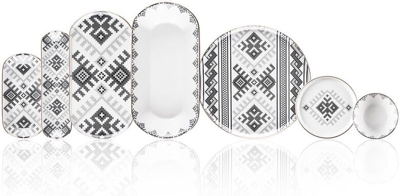 ACAR 5130 ETHNİC 31 PRÇ KAHVALTI SET