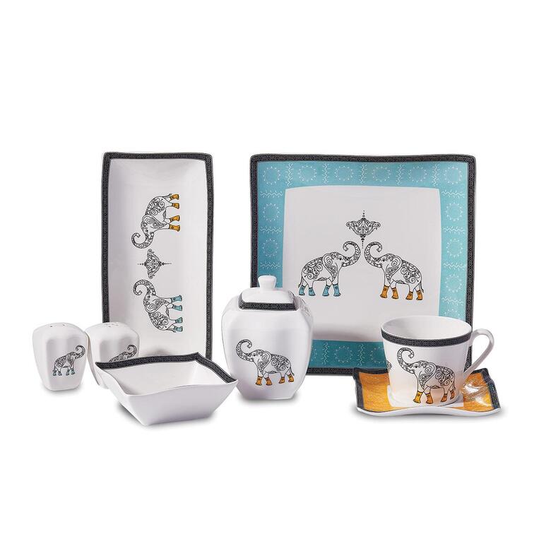 KORKMAZ A8584 LİNK COLL. 28P KAHVALTI TKM (KARE)