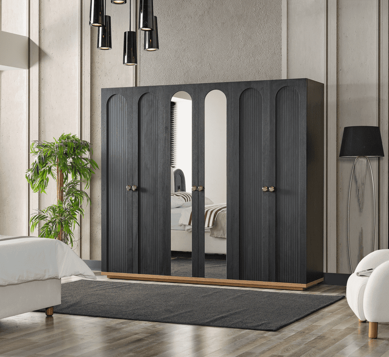ELİF MOBİLYA bahama siyah yatak odası