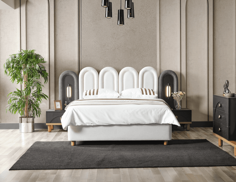 ELİF MOBİLYA bahama siyah yatak odası