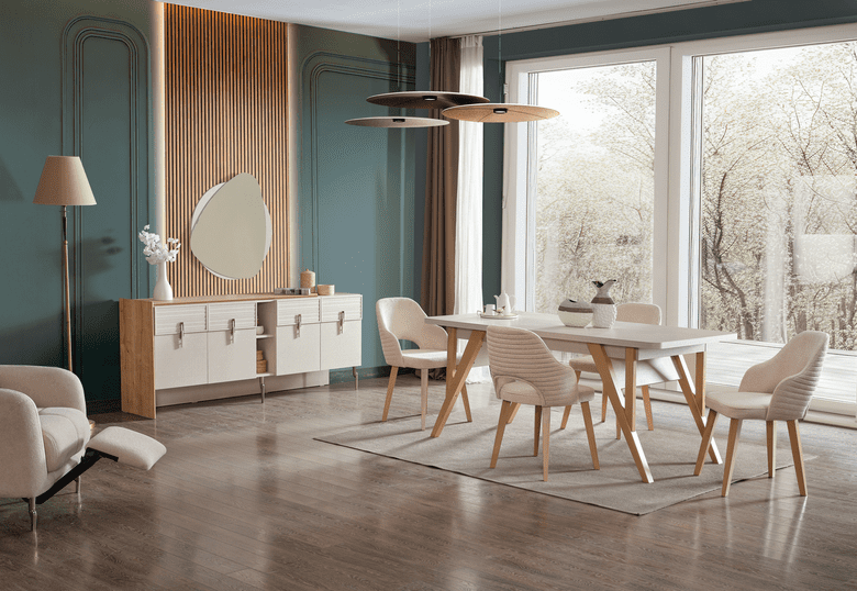 ELİF MOBİLYA lugano yemek odası