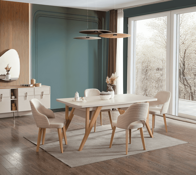 ELİF MOBİLYA lugano yemek odası