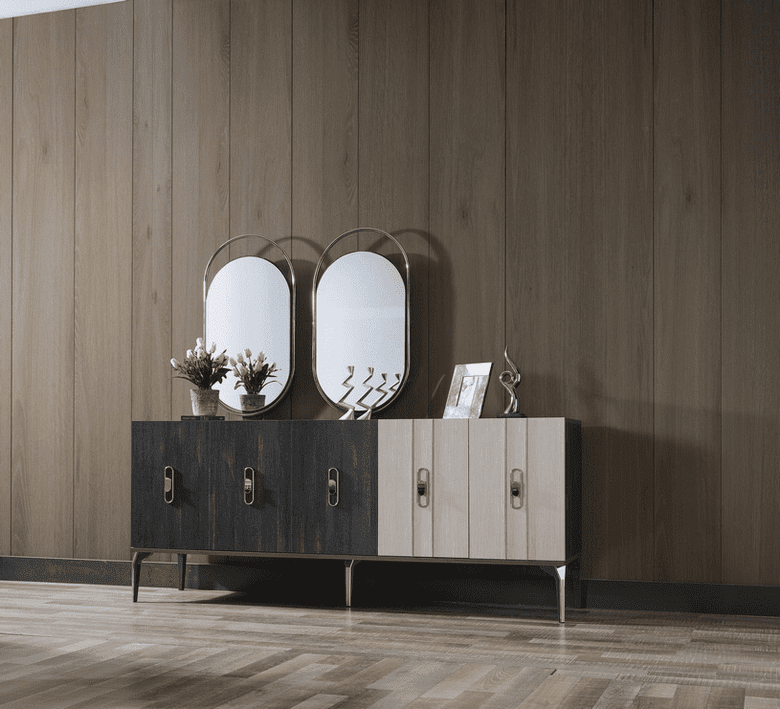 ELİF MOBİLYA nero yemek odası