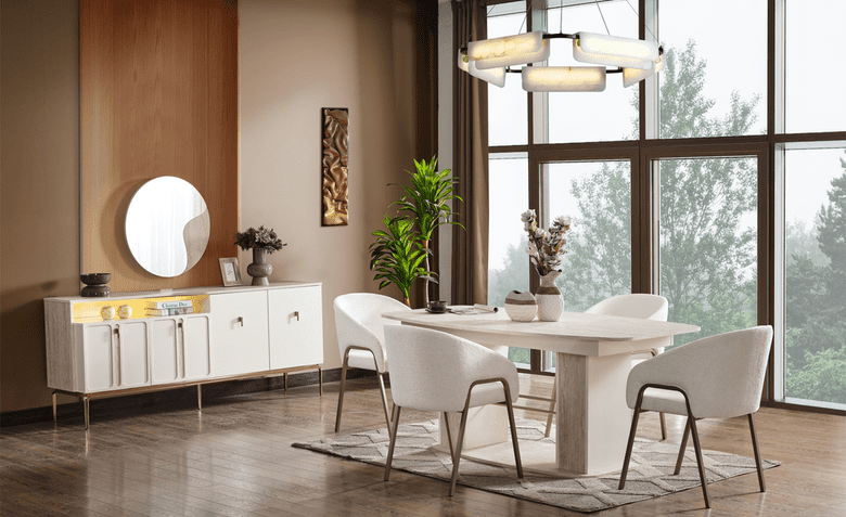 ELİF MOBİLYA pamukkale yemek odası