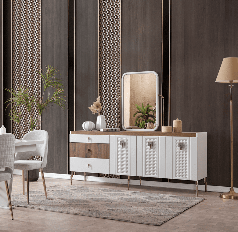ELİF MOBİLYA torino yemek odası