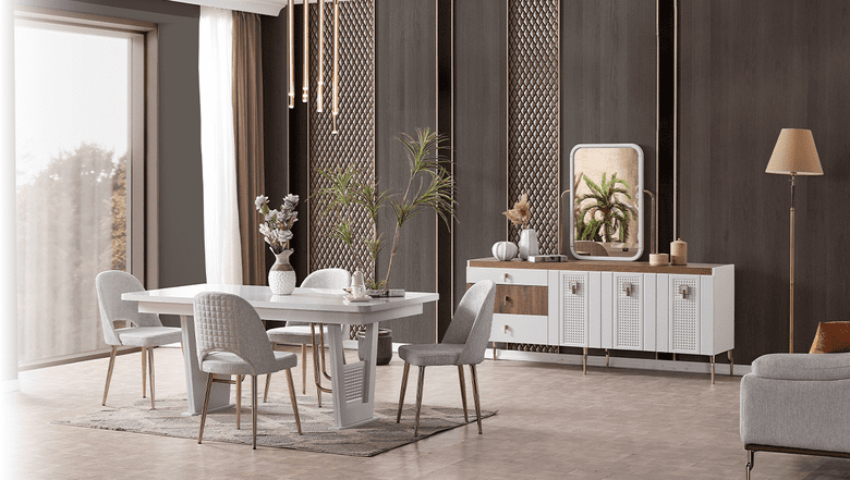 ELİF MOBİLYA torino yemek odası