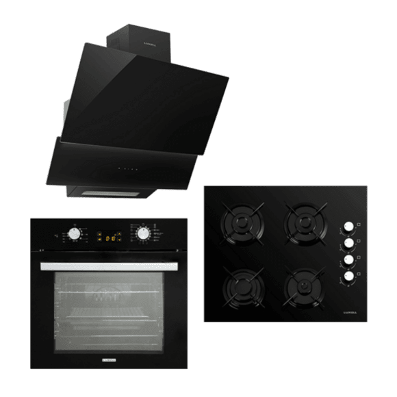 LÜXELL SİYAH OPAL CAM SET 15 PROGRAM