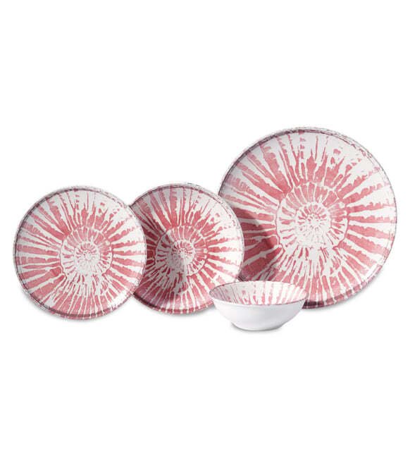 KORKMAZ A8858 LORA COLL. 16 P YEMEK TKM PEMBE