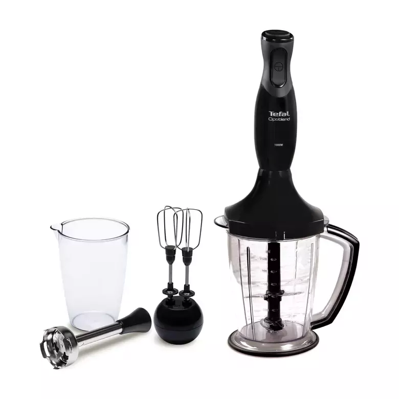 TEFAL HB1748TR OPTİBLEND EL BLENDER SETİ 1000W SİYAH