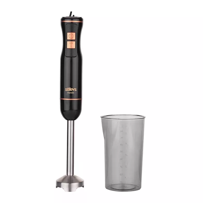STİLEVS KENDO EL BLENDER SETİ SİYAH BAKIR