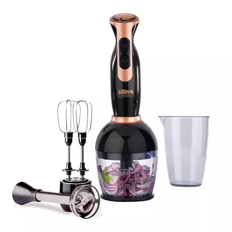STİLEVS MAGO PLUS EL BLENDER SİYAH BAKIR