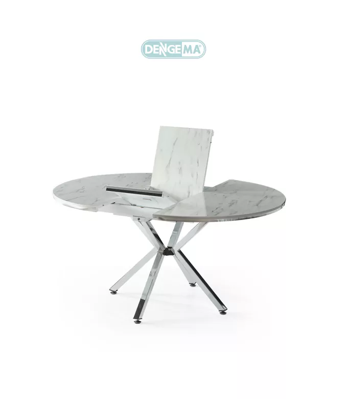 DENGEMA zenitplus 81 marmo/krom masa takımı