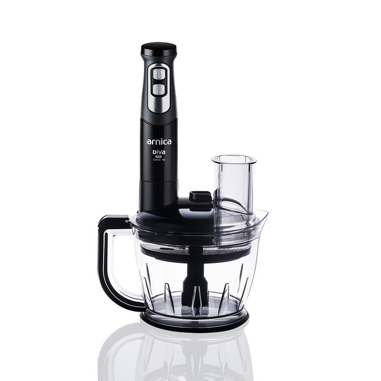 ARNİCA 21803 DİVA PRO RENDELİ EL BLENDER SETİ SİYAH