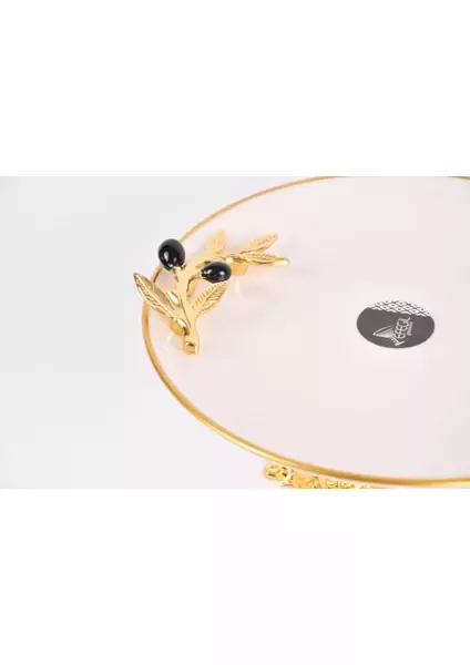 EFEGİL OLİVA 3099 PORSELEN 19 CM SUNUMLUK AYAKLI