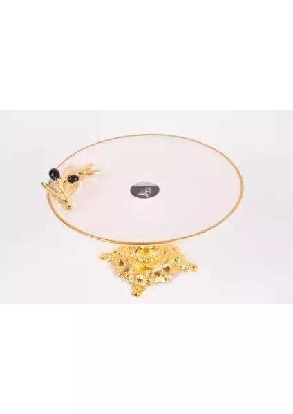 EFEGİL OLİVA 3099 PORSELEN 19 CM SUNUMLUK AYAKLI
