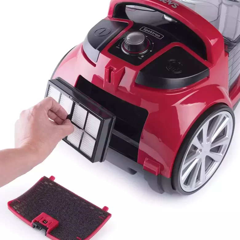 STİLEVS 12300 SPEKTRON TORBASIZ ELEK.SÜPÜRGE KIRMIZI