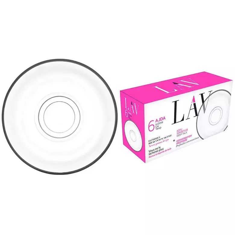 LAV AJDA AJD268F ÇAY TABAK 6LI