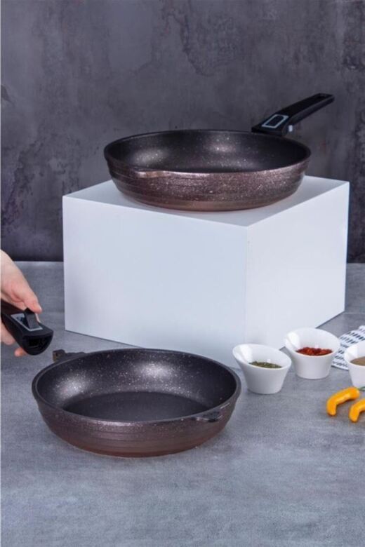ACAR 11748 2 Lİ TAVA SET ROSE
