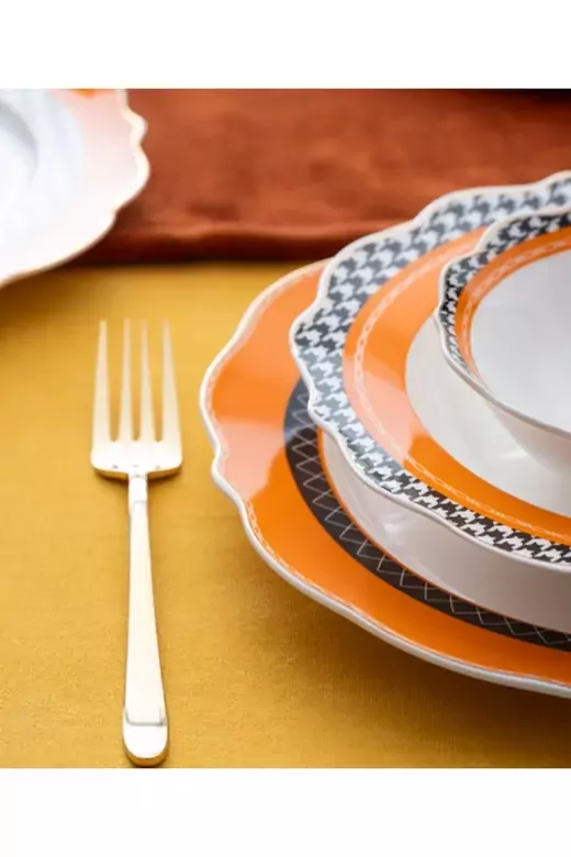 ACAR 5437 DİANA PORSELEN 24 PRÇ YEMEK TKM