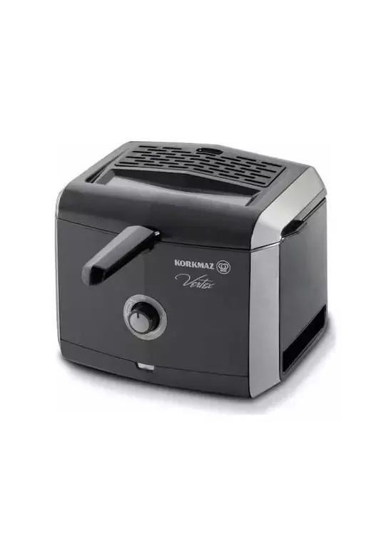 KORKMAZ A486 VERTEX FRİTÖZ SİYAH
