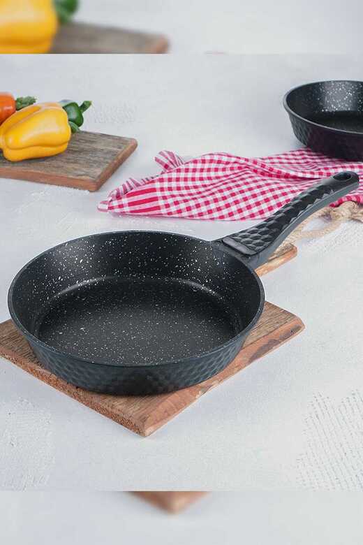 ACAR 36 DİAMANTE SİYAH 24 CM PIRLANTA TAVA