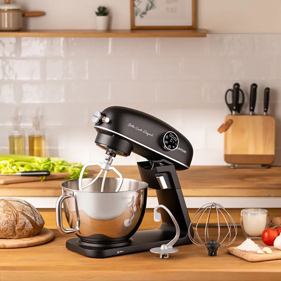 EMSAN BELLA GUSTO ELEGANT STAND MİKSER SİYAH