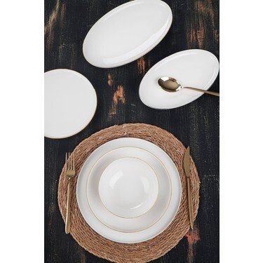 ACAR 5540 CRYSTAL 27 PRÇ PORSELEN YEMEK TKM