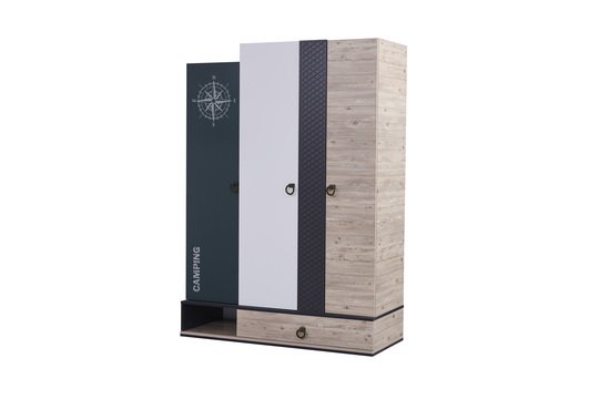 Manço Camp 3 Kapılı Gardrop