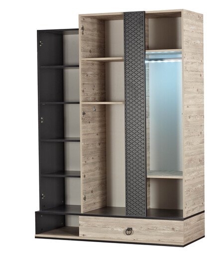 Manço Camp 3 Kapılı Gardrop