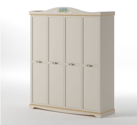 Manço Mono 4 Kapılı Gardrop