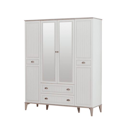 Manço Line 4 Kapılı Gardrop