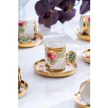 ACAR 7190 CAVIAR 6LI KAHVE FİNCAN TKM