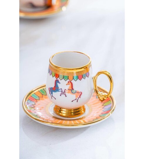 ACAR 7188 WİLSHİRE 6LI KAHVE FİNCAN TKM