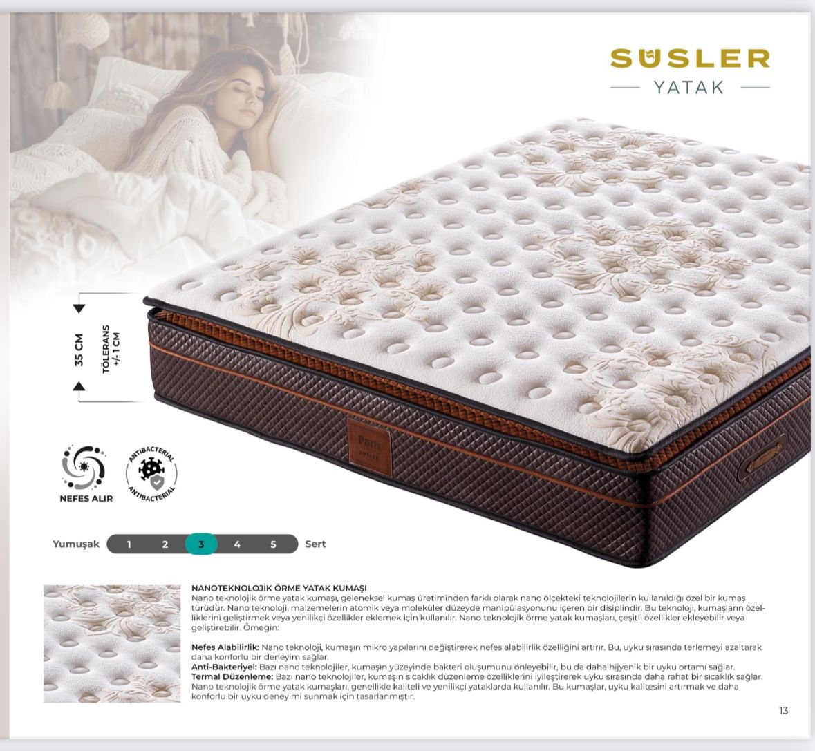 SÜSLER 160X200 PARİS YATAK