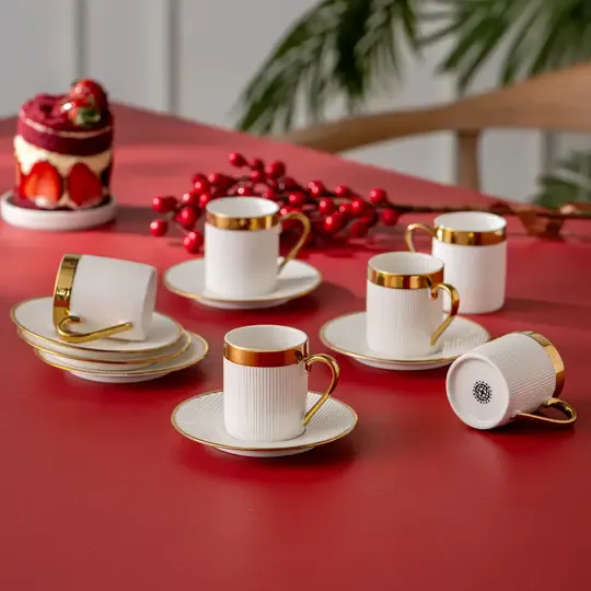 EMSAN İSTANBUL PORSELEN BERRA 6 LI FİNCAN TKM