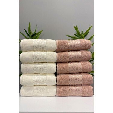 ÖZDİLEK ELİSSA BEJ HAVLU 50X80