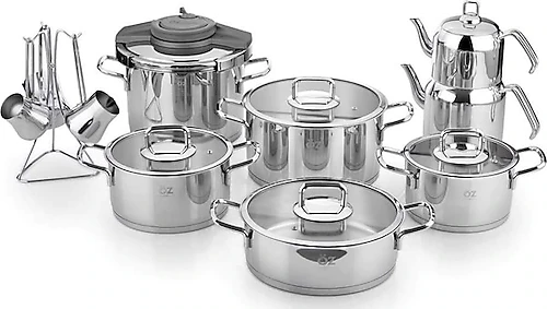 ÖZLİFE CEY-421 ENZA 18 PRÇ ÇYZ SETİ SADE