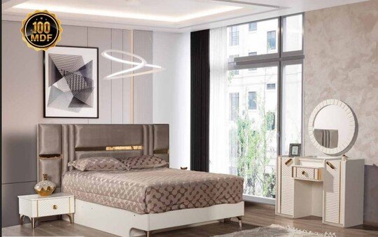 Emsal Alisya Gold Yatak Odası