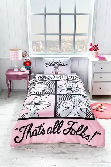 ÖZDİLEK NEV.TK RF TK PEMBE BUGS BUNNY FOLKS (ÖZEL)
