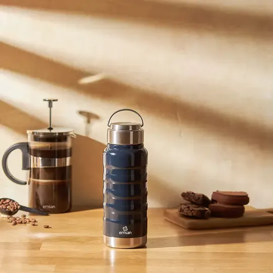 EMSAN VİGOR TERMOS LACİVERT