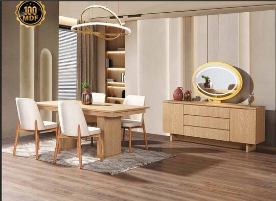 Emsal Çeşme Ceviz Yemek Odası